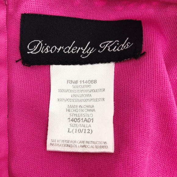 Disorderly Kids Girl's Sleeveless Dress Size 10/12 - Picture 6 of 7